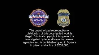 FBI Warning Screen (2025)