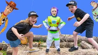 Assistant and Batboy Ryan Search for baby Buzz Lightyear