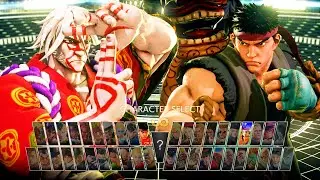 Zeku vs Ryu (Hardest AI) - Fighter V All Costumes Unlock