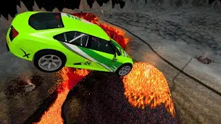 Volcano Jump 3 | BeamNG Drive Gameplay #103 | Live Stream