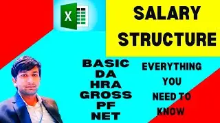 HOW TO UNDERSTAND SALARY STRUCTURE | #video #youtube #salary #pf