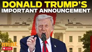 Donald Trump LIVE: Trump Makes Very Big Announcement | Trump's Shocking Announcement LIVE