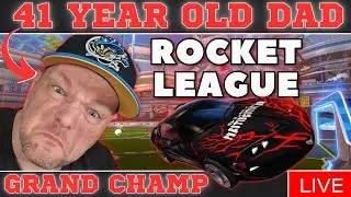 41 Year Old Dad Hits Grand Champ in Rocket League! | 10/06/25 (Stream) |