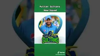 new squad Multan sultan
