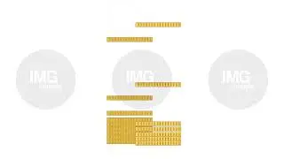 Bitcoin coins falling into stacks 2D cartoon object animation