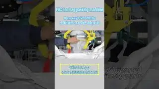 Ton FIBC bulk bag packing filling machine for pellet powder