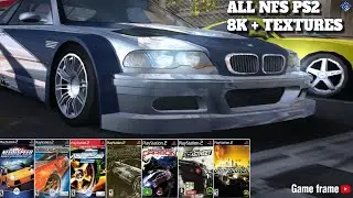PCSX2 v2.7.62 | All Need for Speed PS2 Games | 8K | HD Textures | RTX 3070 Ti | Ryzen 5 5600x