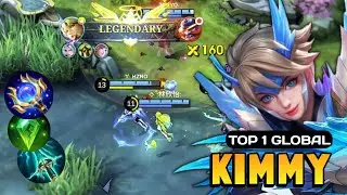 Kimmy Best Build 2025 [ Kimmy Top Global Gameplay ] Mobile Legends