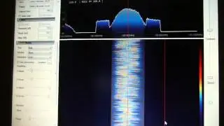 HD radio carrier Rock fm clean and visible on RTL2832 + R850T