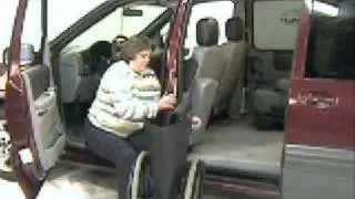 Wheelchair Access Alternative: Using The Glide 'n Go To Transfer To Van Stowing Your Wheelchair
