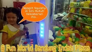 Bermain Capit Squishy di Fun World Bandung