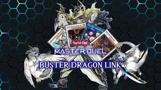 When the archenemies working together! Buster Dragon Link! YuGiOh Master Duel Ranked Gameplay