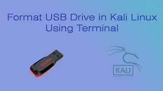 How to Format USB drive in Kali Linux |