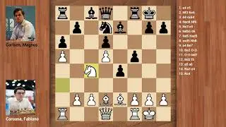 Caruana vs Carlsen - Game 8 - 2018 World Chess Championship