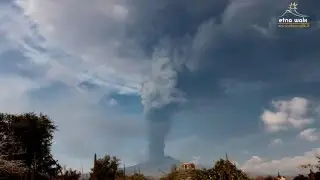 Timelapse Etna Eruption