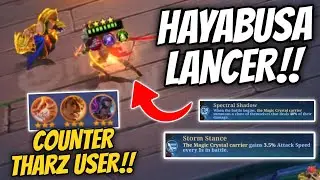 BEST COUNTER FOR THARZ 3 USERS !! LANCER HAYABUSA !! MAGIC CHESS MOBILE LEGENDS