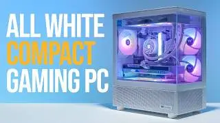 Perfect Balance: All-White PC Build for Gaming Value (Ryzen 5600X & RTX 4060)