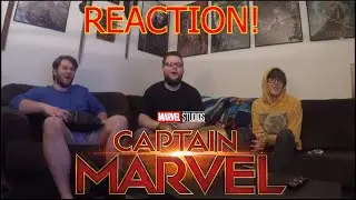 Captain Marvel Official Trailer 2 Reaction!!