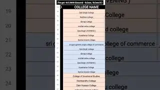Preference Sheet for Delhi University 😄#cuet #csas #delhiuniversity #nta #du #shorts