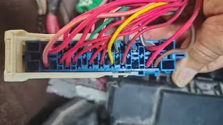 Ram 2014. Fuse box and connector replacement.