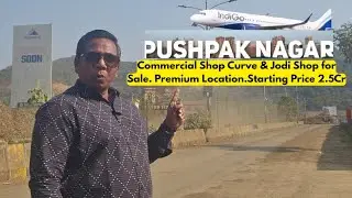 Pushpak Nagar,Commercial Shop Curve & Jodi Shop For Sale.Premium Location.Call Now 9004509888