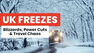 UK Hit by Arctic Blast as Snow and Ice Warnings Intensify
