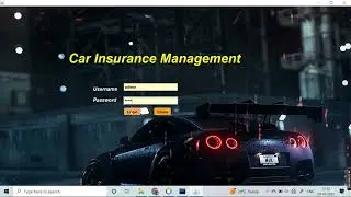 Car Insurance Management System Project in Java