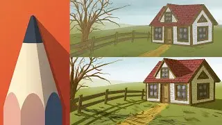Shadow Tutorial for Autodesk Sketchbook Mobile - Shadow Masking