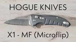 The Hogue X1-MF (Microflip) Pocketknife:  A Classic Mild Mannered Review