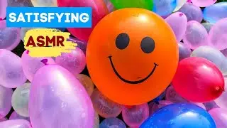 Which Balloon Loudest Pop? Big Orange or small colours Balloons?🎈😍🤩#satisfying #asmr #viral