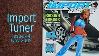 Let's Read Import Tuner Magazine - Issue 44 - November 2002