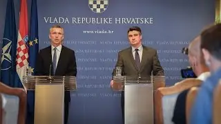 NATO Secretary General with Prime Minister of Croatia, 09 JUL 2015