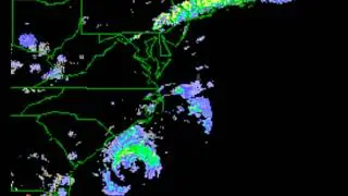 Hurricane Bonnie (1998), Radar Animation