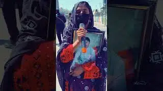 Eid Day Protest about Baloch Missing persons. #shorts  #youtubeshorts