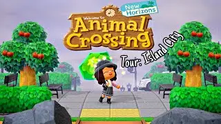 TOUR POR MI ISLA DE ANIMAL CROSSING NEW HORIZONS 🏝️ ISLAND CITY