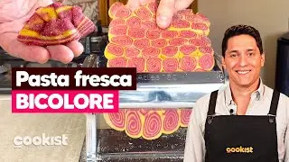 Pasta fresca ripiena bicolore: la ricetta per farla in casa senza coloranti