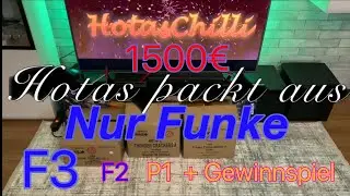 Hotas packt aus Vol.1| 1500&euro; *NUR* Funke: F3, F2 und P1 Unboxing Ruhrfeuerwerk [4K]
