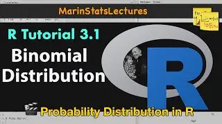 Биномиальное распределение в R | Учебник R 3.1 | MarinStatsLectures