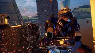 Green Dragon Zord VS Mecha Godzilla