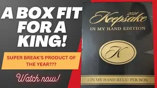 2024 Keepsake In My Hand Edition: Best Product of the Year? #history #hobby #unboxing #cards #rare