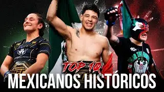 TOP 10 PELEADORES MEXICANOS QUE HICIERON HISTORIA EN LA UFC