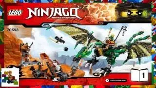 LEGO instructions - Ninjago - 70593 The Green NRG Dragon (Book 1)