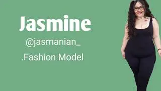 Jasmine Biography, Wiki, Plussize Curvy Model, Fashion Model, Lifestyle, Facts