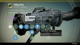 Destiny - Truth [Exotic Weapon]