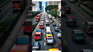Urban Serenade: Captivating Traffic Sound Effects | No Copyright & Free to Use for Editing