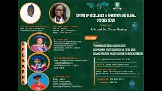 CENTRE OF EXCELLENCE IN MIGRATION AND GLOBAL STUDIES, NOUN