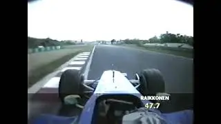 F1 &ndash; Kimi R&auml;ikk&ouml;nen (Sauber Ferrari V10) Onboard &ndash; Hungary 2001