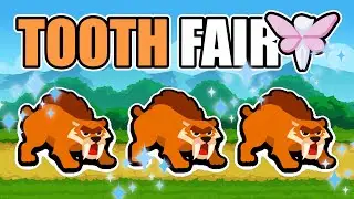 The Tooth Fairy - Super Auto Pets - Triple Sabertooth Tiger