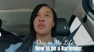 How to be a Bartender| Behind the Scenes of a Bartender| Bougie Brook