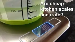 How accurate are cheap kitchen scales?
